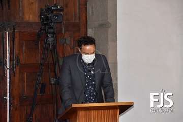 Armando Ravelo filma la condena de Telde a Marruecos por violar los derechos humanos/Francisco Javier Santana.